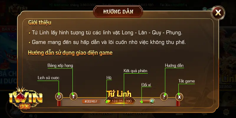 Cấu trúc trò chơi Tứ Linh